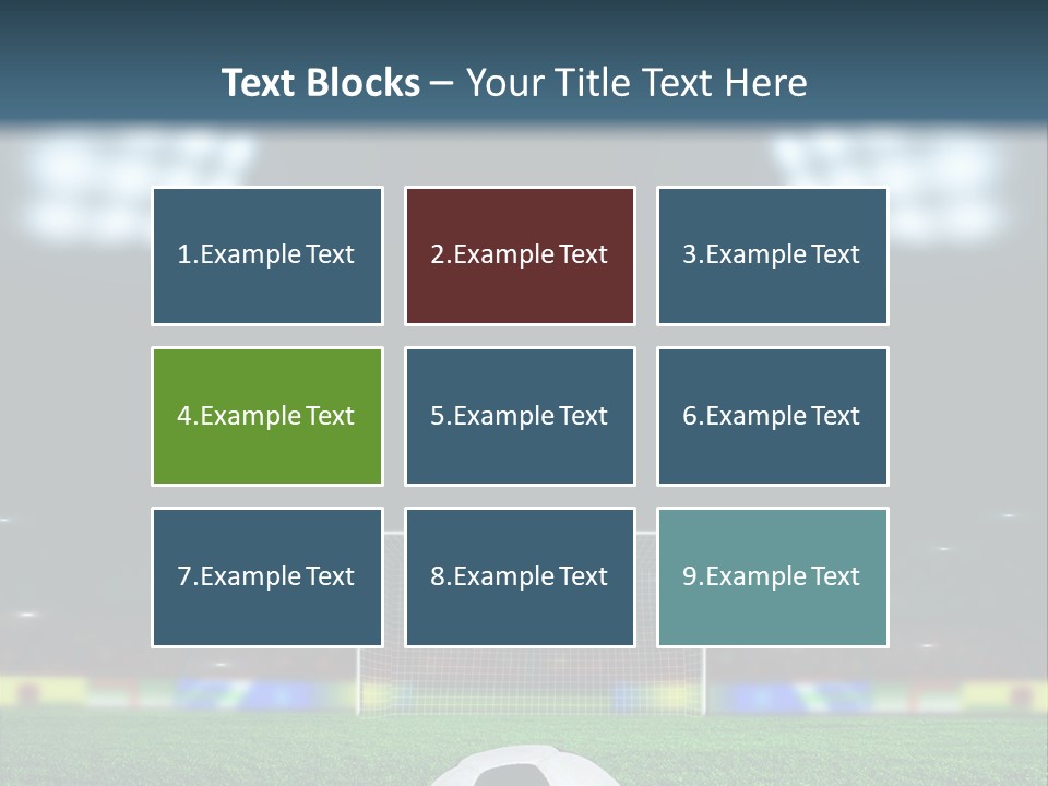 Competition Win Fan PowerPoint Template