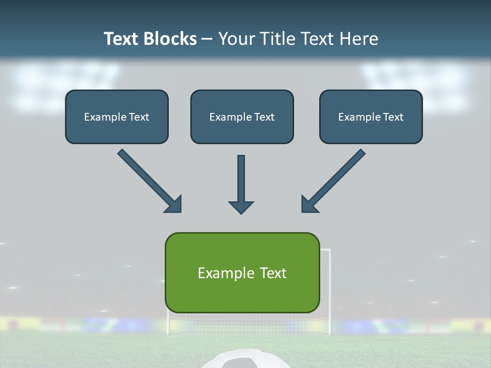 Competition Win Fan PowerPoint Template