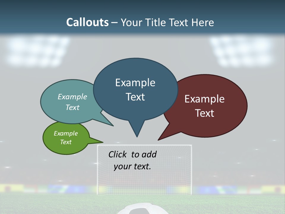 Competition Win Fan PowerPoint Template