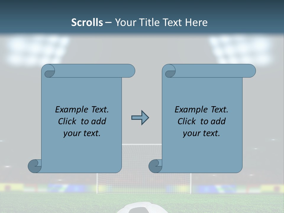 Competition Win Fan PowerPoint Template