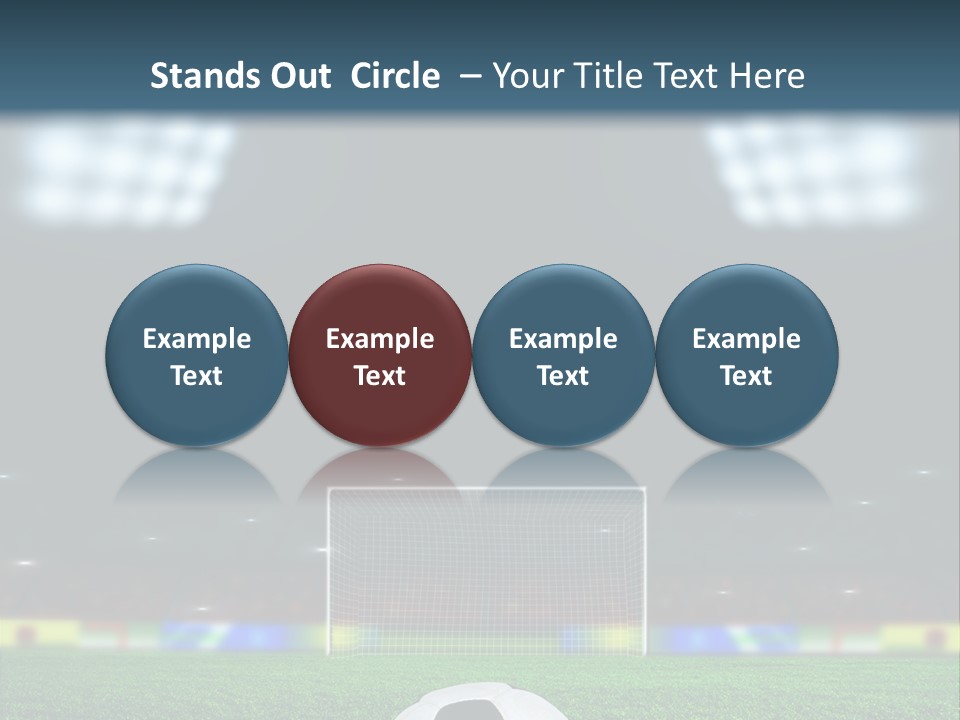 Competition Win Fan PowerPoint Template