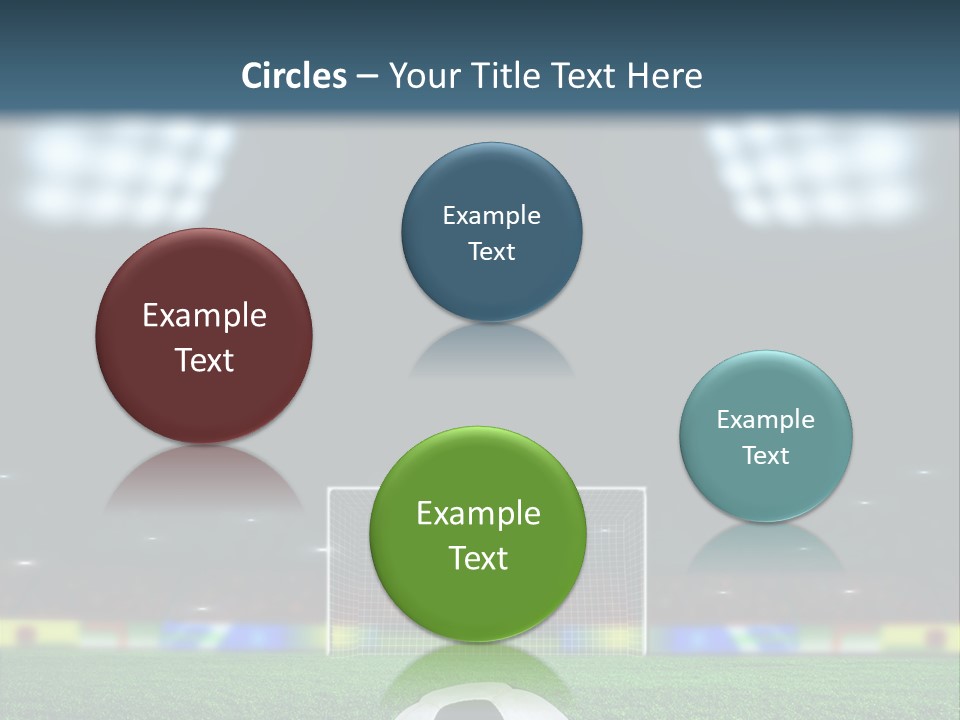 Competition Win Fan PowerPoint Template