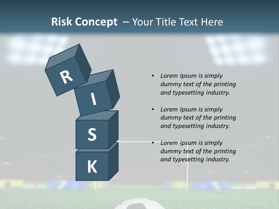 Competition Win Fan PowerPoint Template