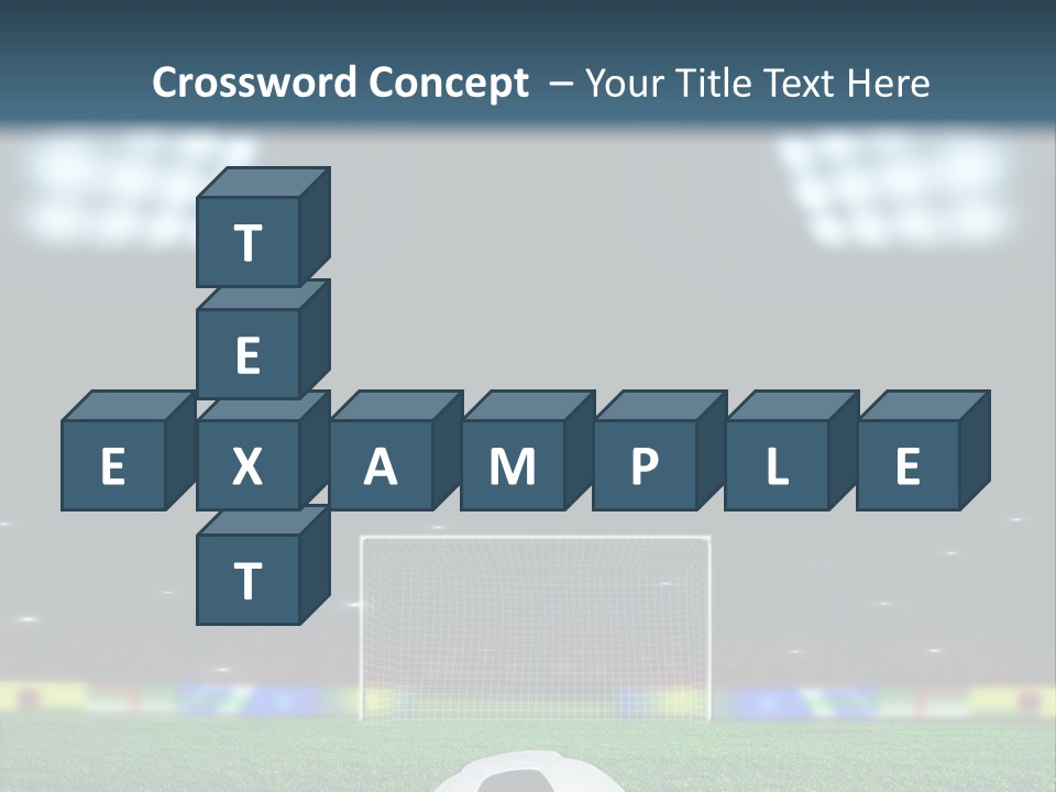 Competition Win Fan PowerPoint Template
