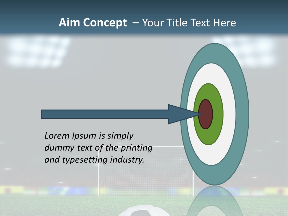 Competition Win Fan PowerPoint Template