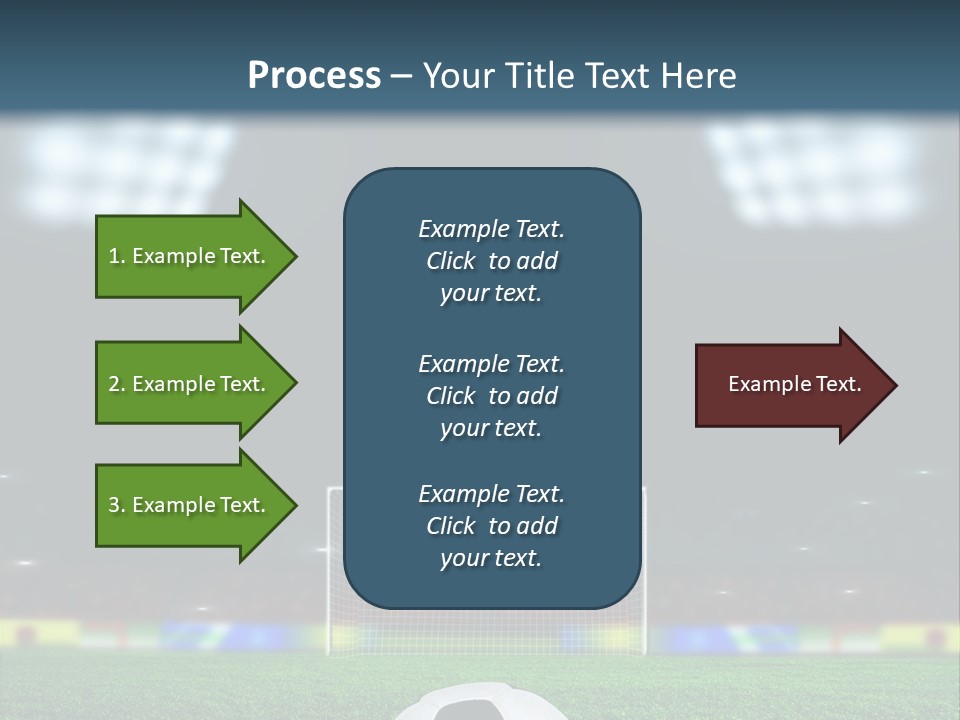 Competition Win Fan PowerPoint Template