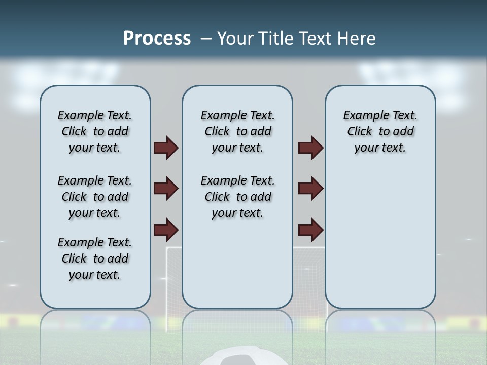 Competition Win Fan PowerPoint Template