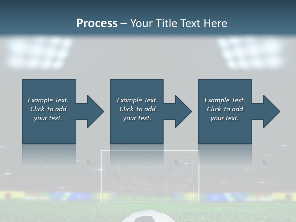 Competition Win Fan PowerPoint Template