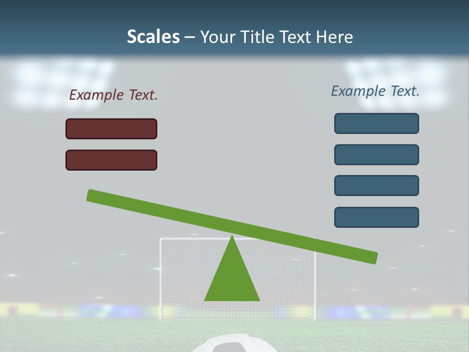 Competition Win Fan PowerPoint Template
