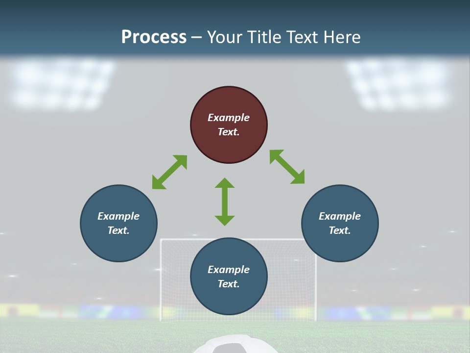 Competition Win Fan PowerPoint Template