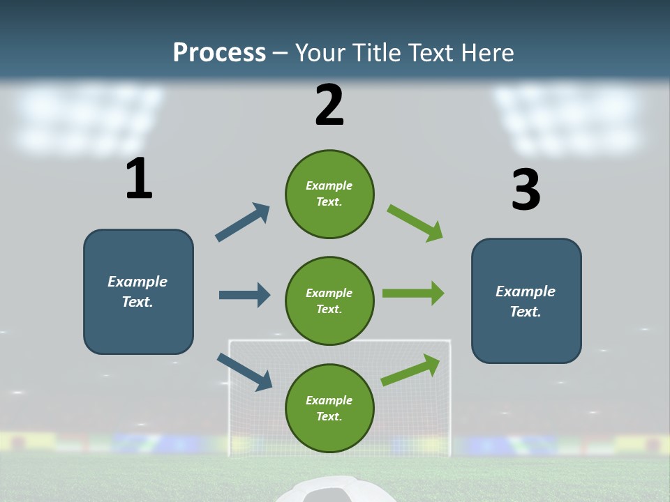 Competition Win Fan PowerPoint Template