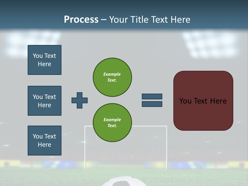 Competition Win Fan PowerPoint Template