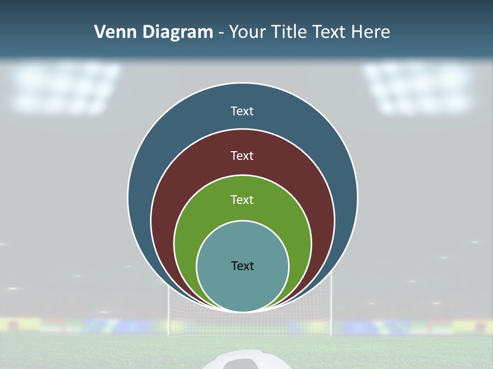 Competition Win Fan PowerPoint Template