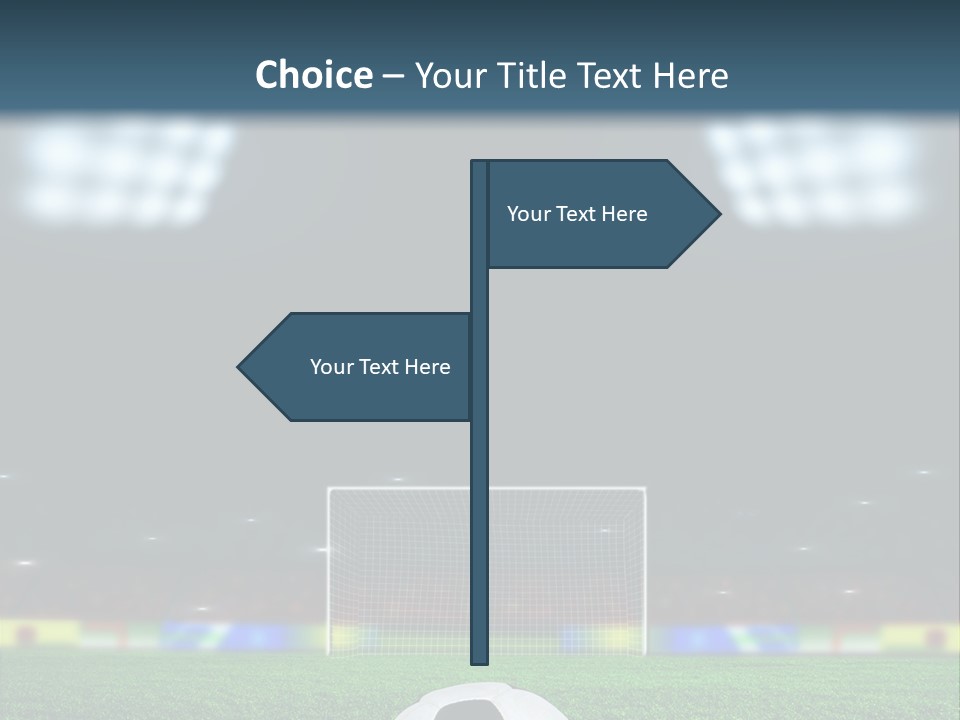 Competition Win Fan PowerPoint Template