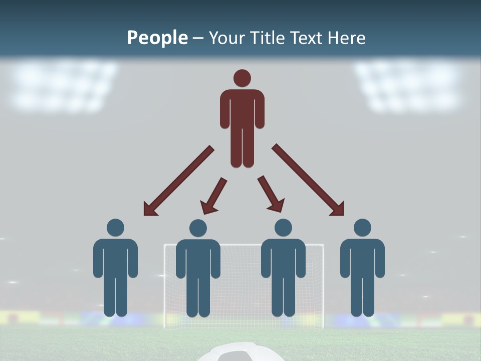 Competition Win Fan PowerPoint Template