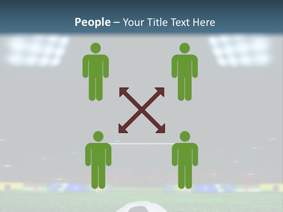 Competition Win Fan PowerPoint Template
