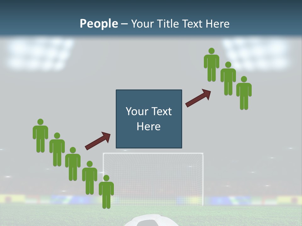 Competition Win Fan PowerPoint Template