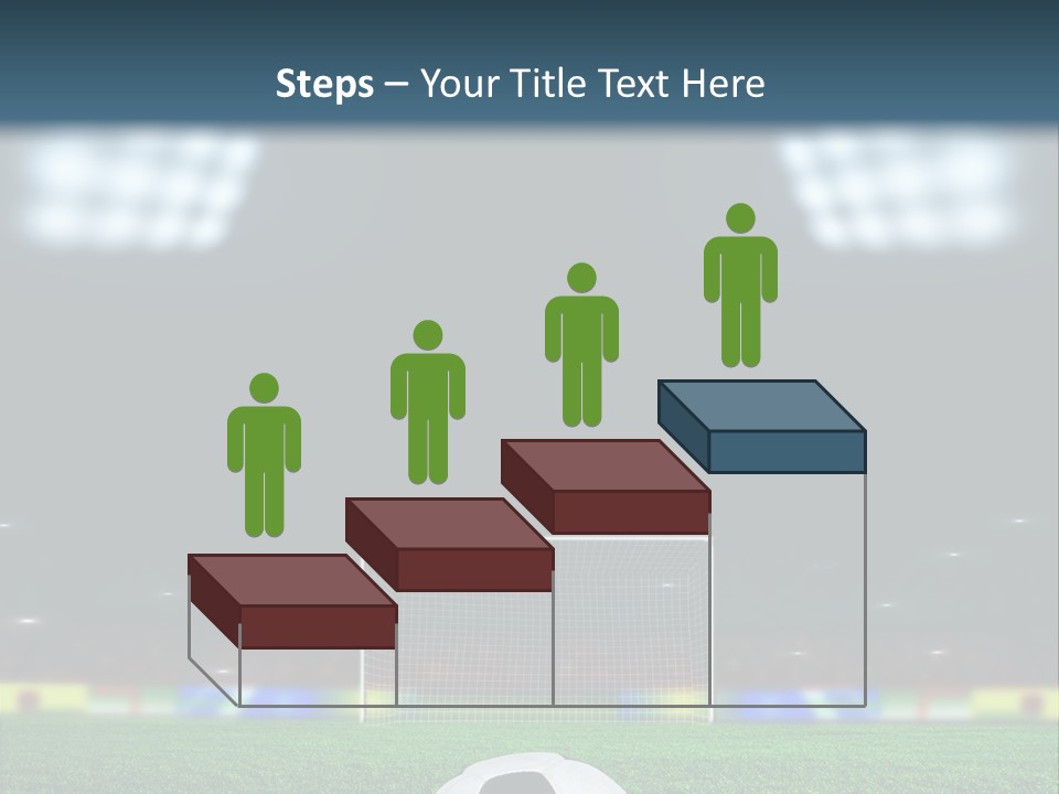 Competition Win Fan PowerPoint Template