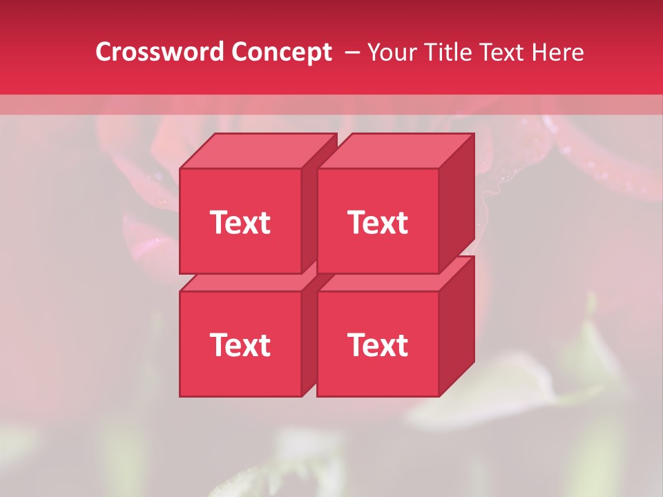 Petal Romantic Beauty PowerPoint Template