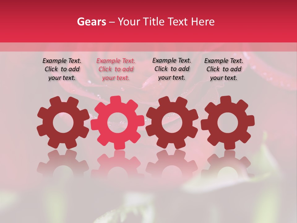 Petal Romantic Beauty PowerPoint Template