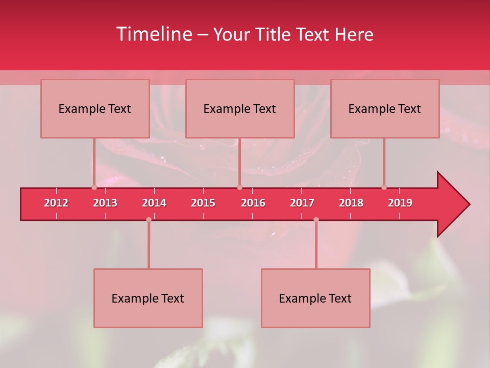 Petal Romantic Beauty PowerPoint Template