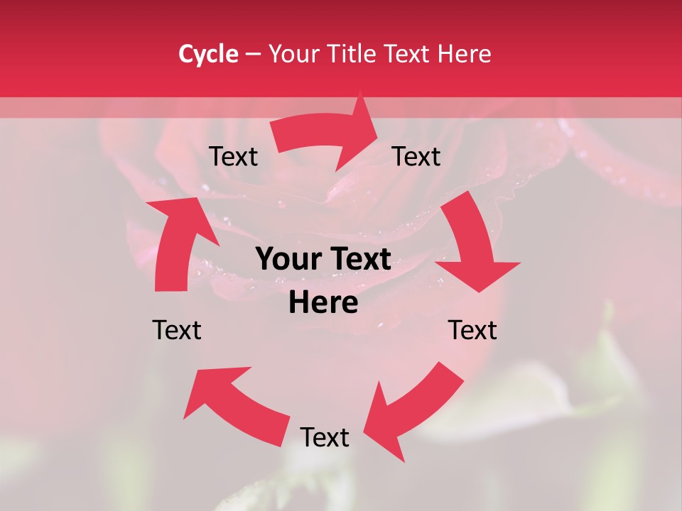 Petal Romantic Beauty PowerPoint Template