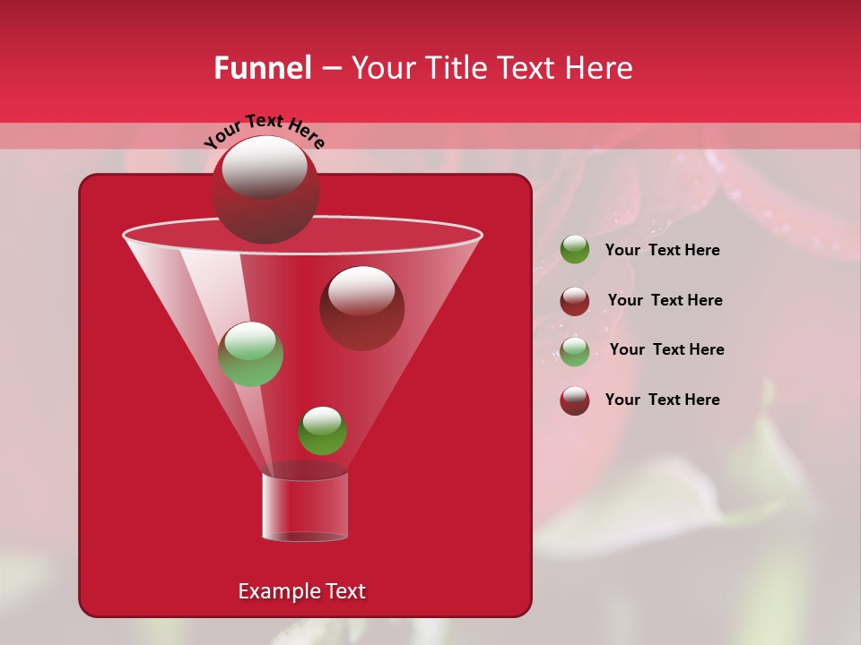 Petal Romantic Beauty PowerPoint Template