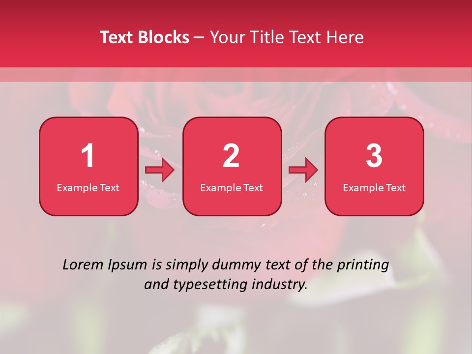 Petal Romantic Beauty PowerPoint Template