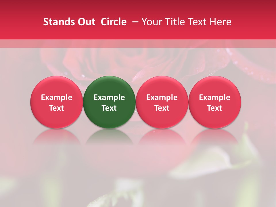 Petal Romantic Beauty PowerPoint Template