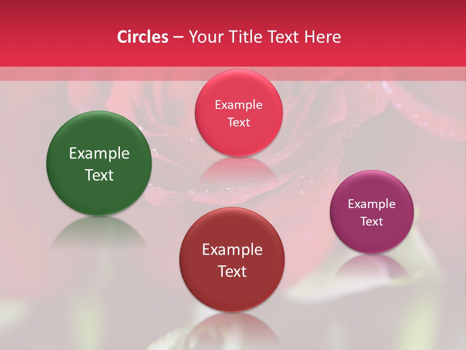 Petal Romantic Beauty PowerPoint Template