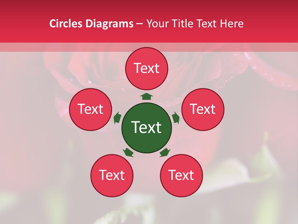 Petal Romantic Beauty PowerPoint Template