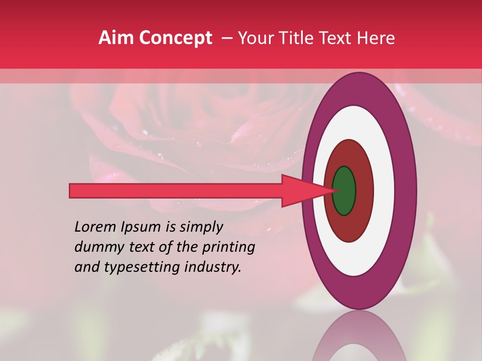 Petal Romantic Beauty PowerPoint Template