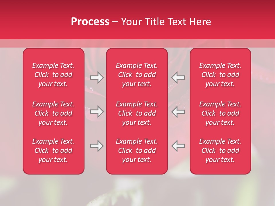 Petal Romantic Beauty PowerPoint Template