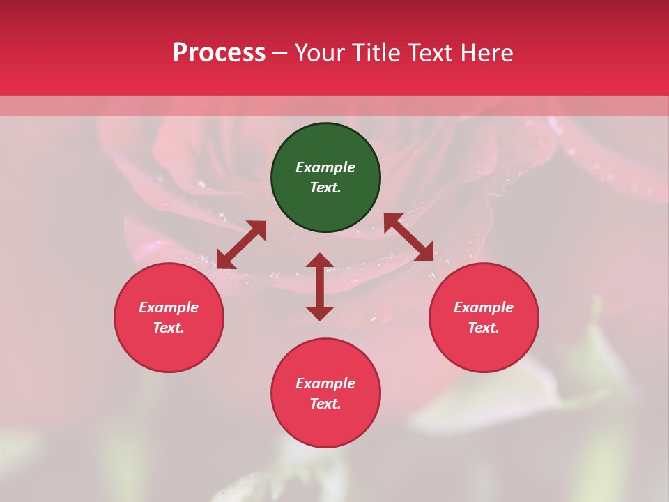Petal Romantic Beauty PowerPoint Template