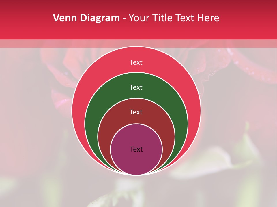 Petal Romantic Beauty PowerPoint Template