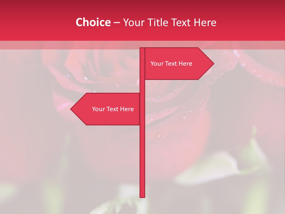 Petal Romantic Beauty PowerPoint Template