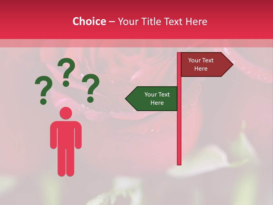 Petal Romantic Beauty PowerPoint Template