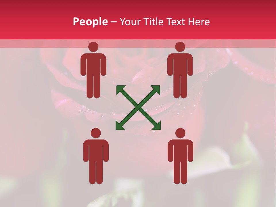 Petal Romantic Beauty PowerPoint Template