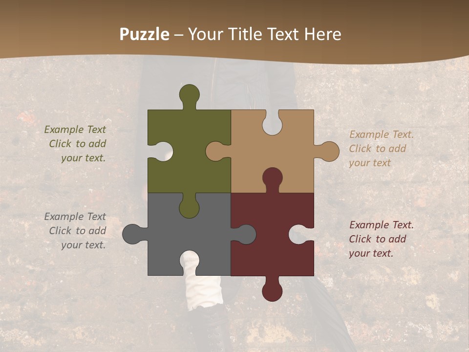 Boots Cloudy Leaning PowerPoint Template