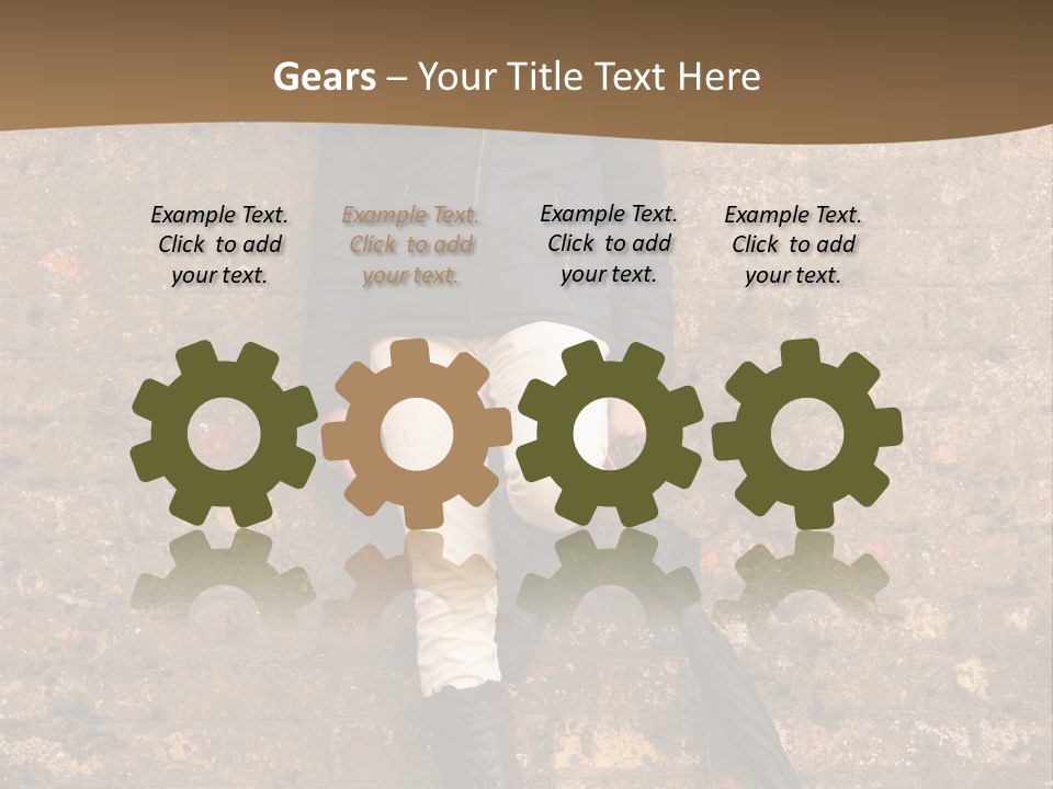 Boots Cloudy Leaning PowerPoint Template