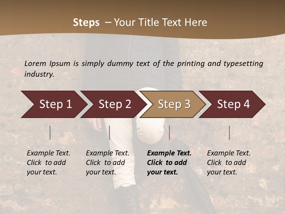 Boots Cloudy Leaning PowerPoint Template