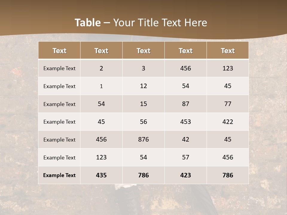 Boots Cloudy Leaning PowerPoint Template