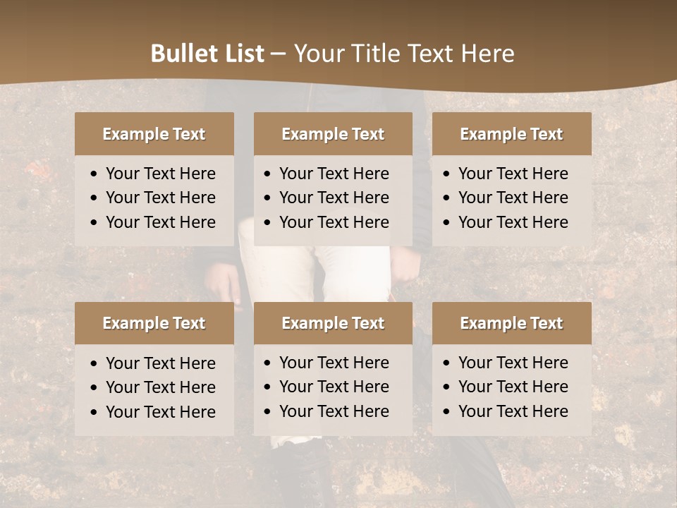 Boots Cloudy Leaning PowerPoint Template