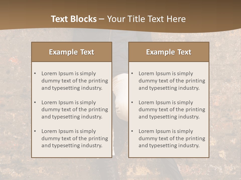 Boots Cloudy Leaning PowerPoint Template