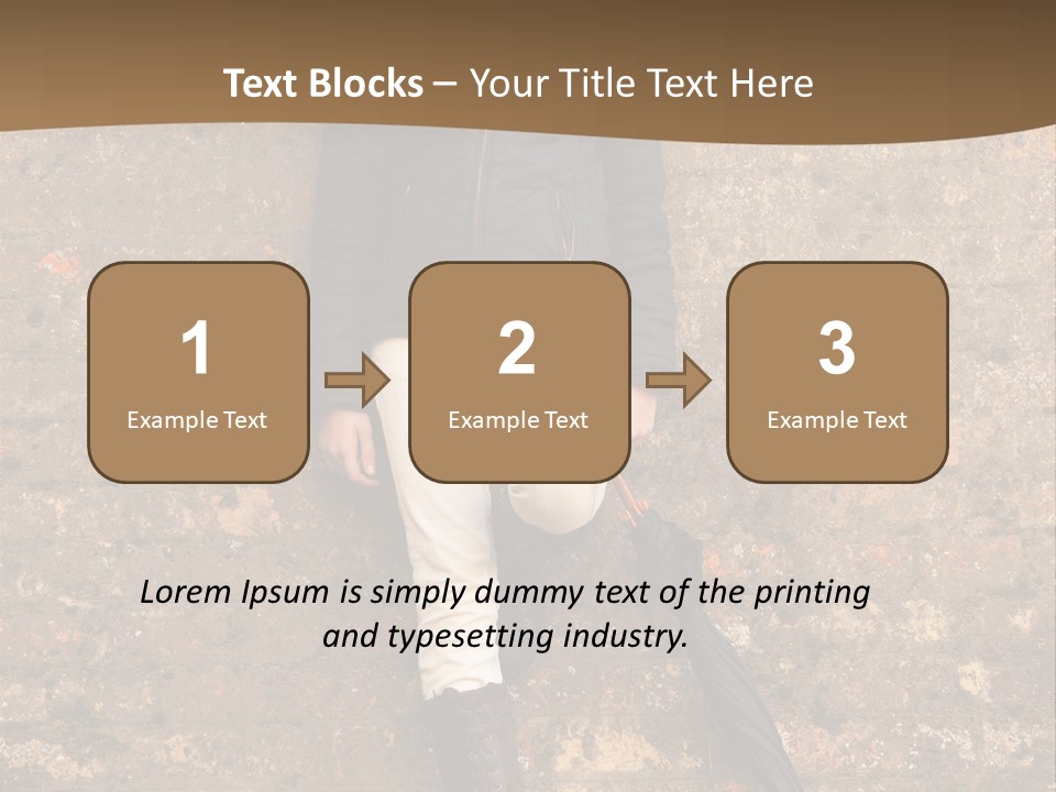 Boots Cloudy Leaning PowerPoint Template