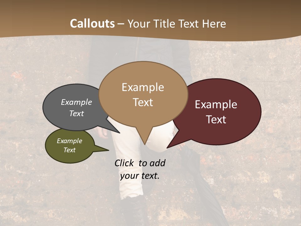 Boots Cloudy Leaning PowerPoint Template