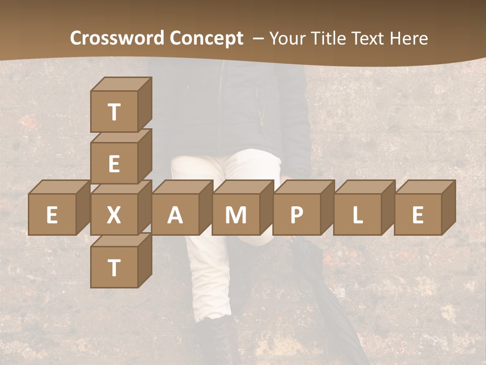 Boots Cloudy Leaning PowerPoint Template