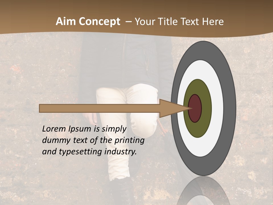 Boots Cloudy Leaning PowerPoint Template