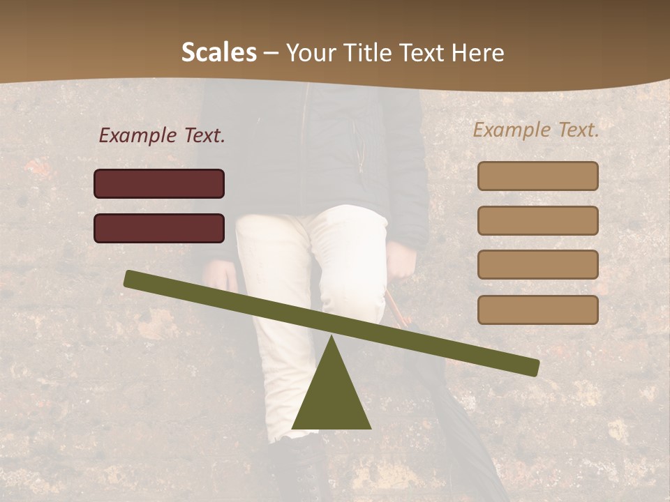 Boots Cloudy Leaning PowerPoint Template