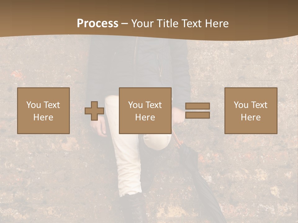 Boots Cloudy Leaning PowerPoint Template